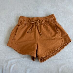 Lululemon Inner Glow High Rise Short Copper Brown sz 2
